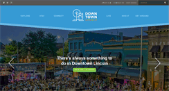 Desktop Screenshot of downtownlincoln.org