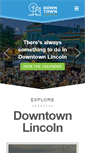 Mobile Screenshot of downtownlincoln.org